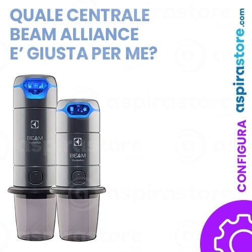 Centrale aspirante Beam Electrolux Alliance