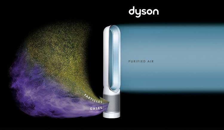 purificatore d/'aria DP04 Pure Cool 4 accessori di purificazione dell/'aria Dyson per eliminare gli inquinanti nell/'aria YHUS filtro al carbone interno 360° HEPA