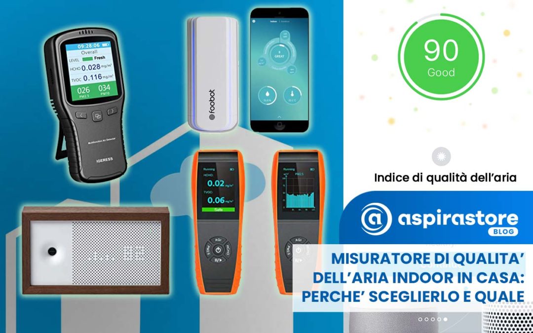 Misuratore di qualità dell’aria in casa: come funziona e quale scegliere. Recensioni