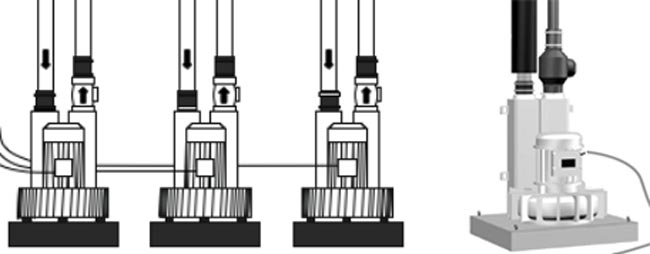 Pompe soffianti per impianto di aspirazione centralizzato