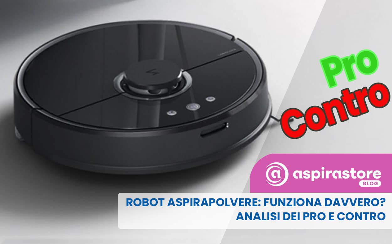 I robot aspirapolvere e lavapavimenti in sconto