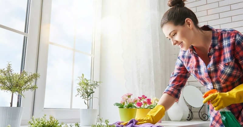 pulizie di casa ecologiche con detersivi naturali