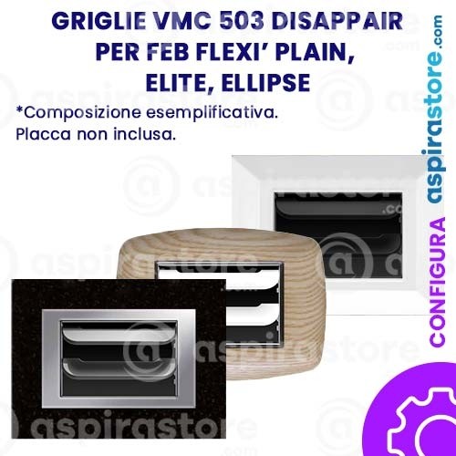 Griglia vmc Disappair 503 per FEB Flexi