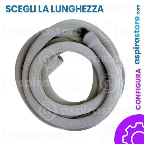 Tubo flessibile per prese Duovac e Aertecnica lunghezza 9 metri