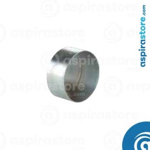 Tappo in acciaio zincato diametro 60