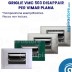 Bocchetta vmc Disappair 503 per Vimar Plana Silver