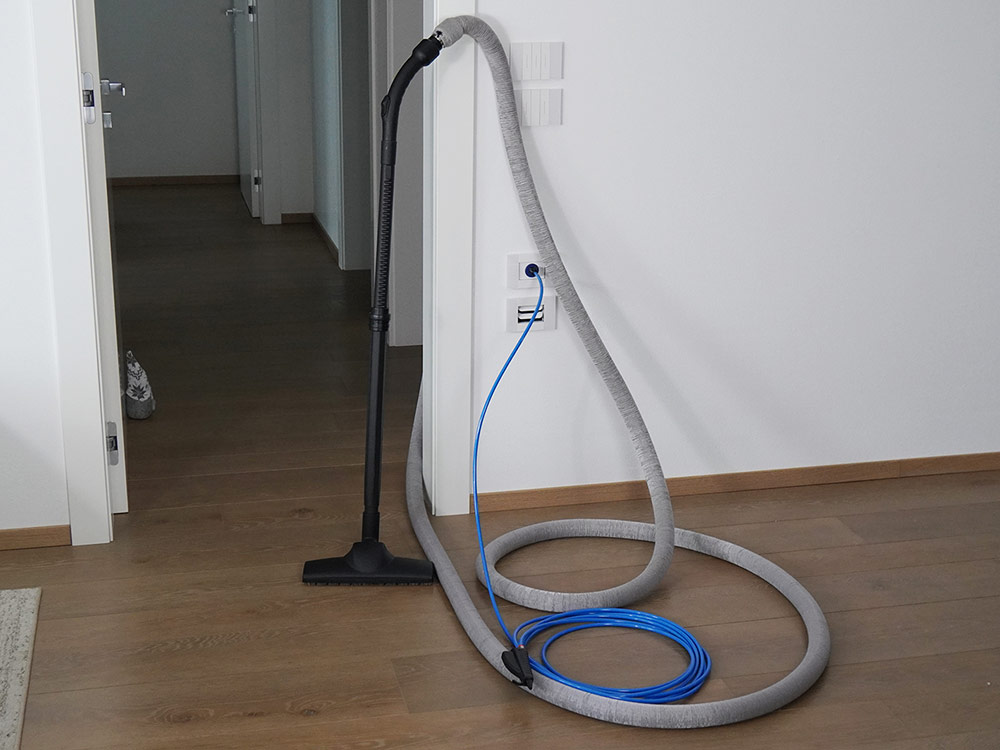 Tubo Aicocen con sistema aspirapolvere centralizzato