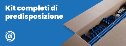 Kit predisposizione aspirazione centralizzata