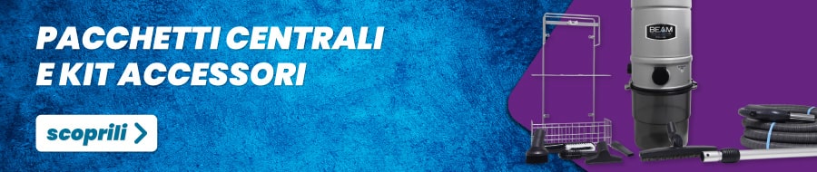 Pacchetto completo aspirapolvere centralizzato in promozione in vendita su Aspirastore.com