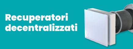 Recuperatori di calore decentralizzati Aspirastore