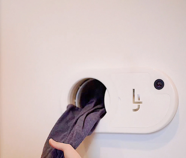 Laundry Jet trasporto ad aria aspirazione indumenti vestiti asciugamani