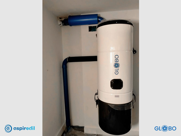 Centrale aspirante Aspiredil Globo 90 Revers