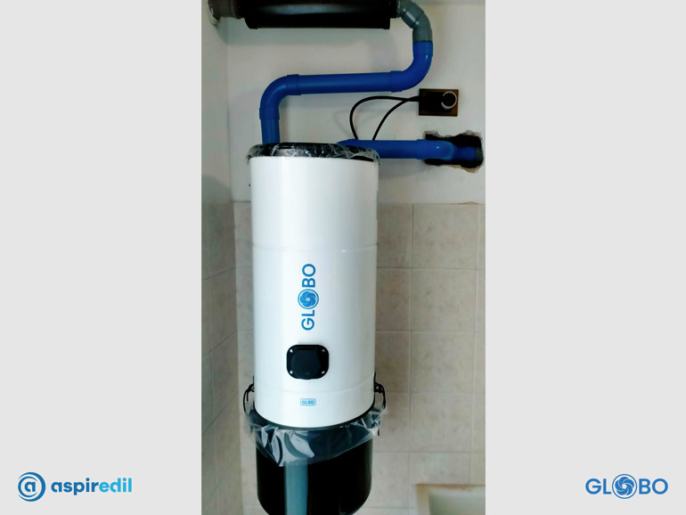 Centrale aspirante Aspiredil Globo 90 Revers
