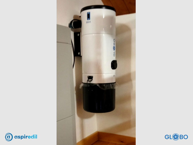 Centrale aspirante Aspiredil Globo 90 Revers