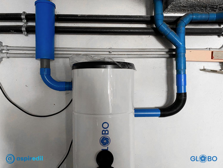Centrale aspirante Aspiredil Globo 90 Revers