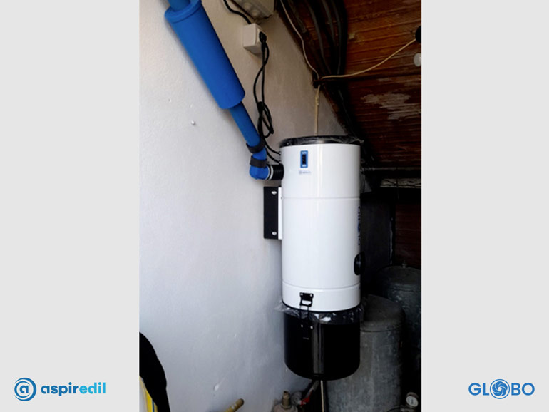 Centrale aspirante Aspiredil Globo 90 Revers