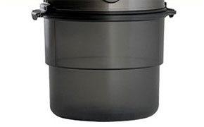 Contenitore polveri antimicrobico semitrasparente aspirapolvere Beam Contenitore polveri antimicrobico semitrasparente aspirapolvere Beam