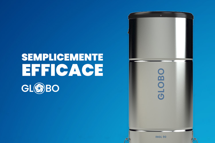 Globo aspirapolvere centralizzato professionale semplice senza sofisticazioni Globo aspirapolvere centralizzato professionale semplice senza sofisticazioni