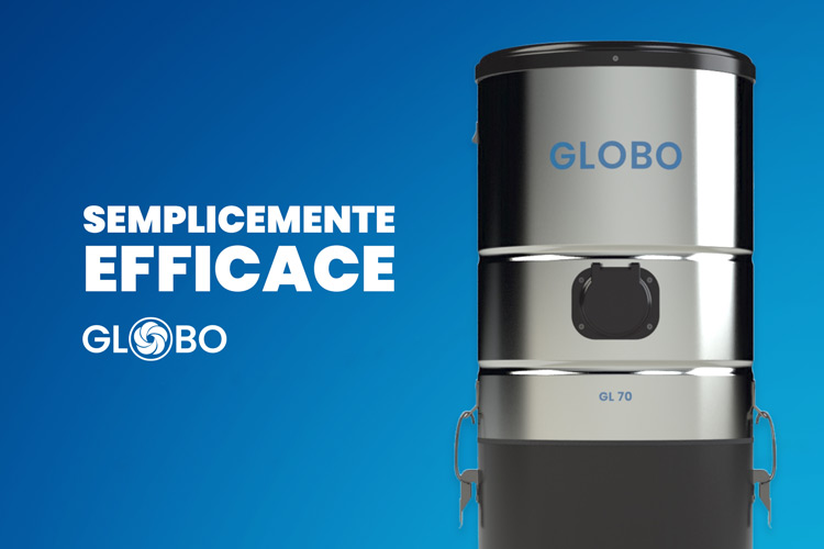 Globo aspirapolvere centralizzato professionale semplice senza sofisticazioni Globo aspirapolvere centralizzato professionale semplice senza sofisticazioni