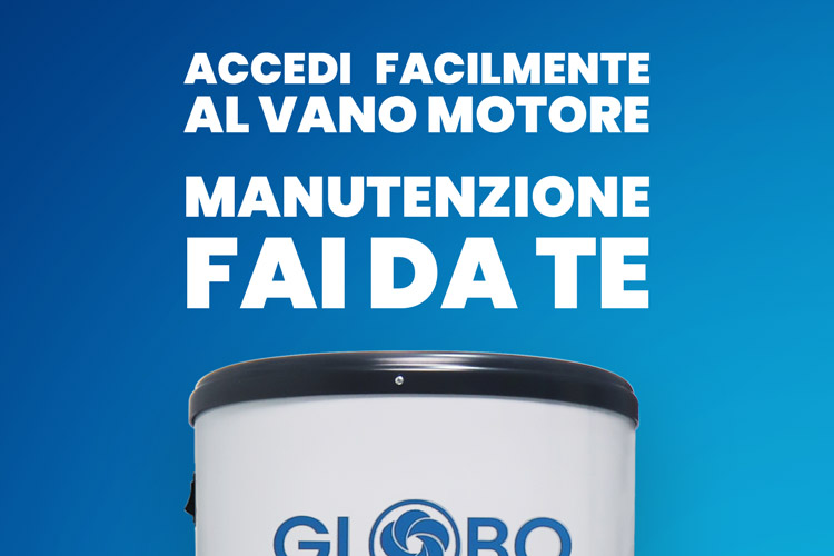 Facile manutenzione aspirapolvere centralizzato Globo