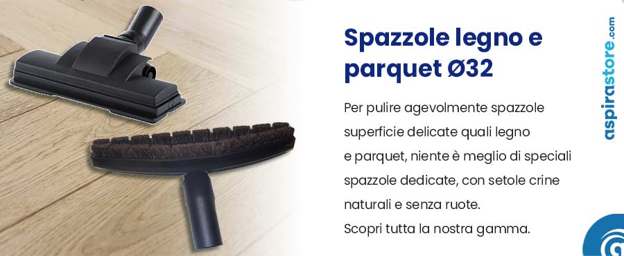 Categoria spazzole per legno e parquet aspirazione centralizzata