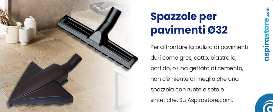 Categoria spazzole pavimenti duri aspirazione centralizzata