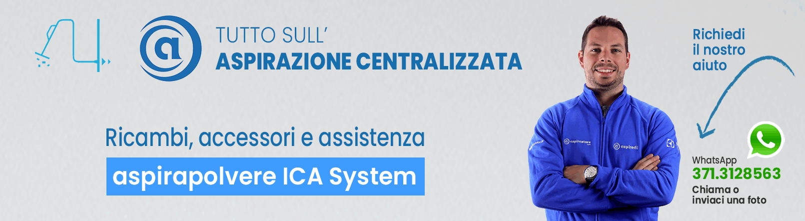 Copertina pagina Brand ICA System Aspirastore.com