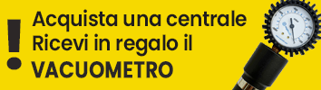 Vacuometro aspirapolvere centralizzato