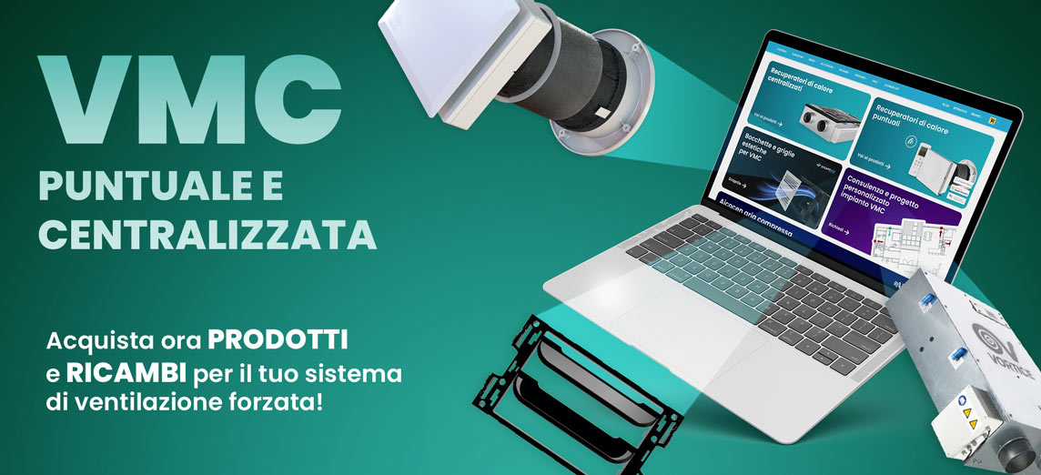 Prodotti per sistema ventilazione meccanica controllata su Aspirastore.com