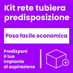 Kit Predisposizione Aspirapolvere Centralizzato