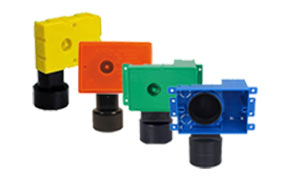 Presa aspirante 503 Aspirastore monta su scatole controprese standard Presa aspirante 503 Aspirastore monta su scatole controprese standard