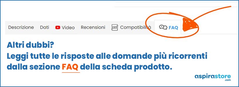 Faq sulle prese aspiranti 503 di Aspirastore.com