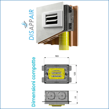 Dimensioni scatola vmc Disappair 503-1006